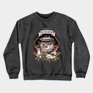 witches brew cauldron design Crewneck Sweatshirt